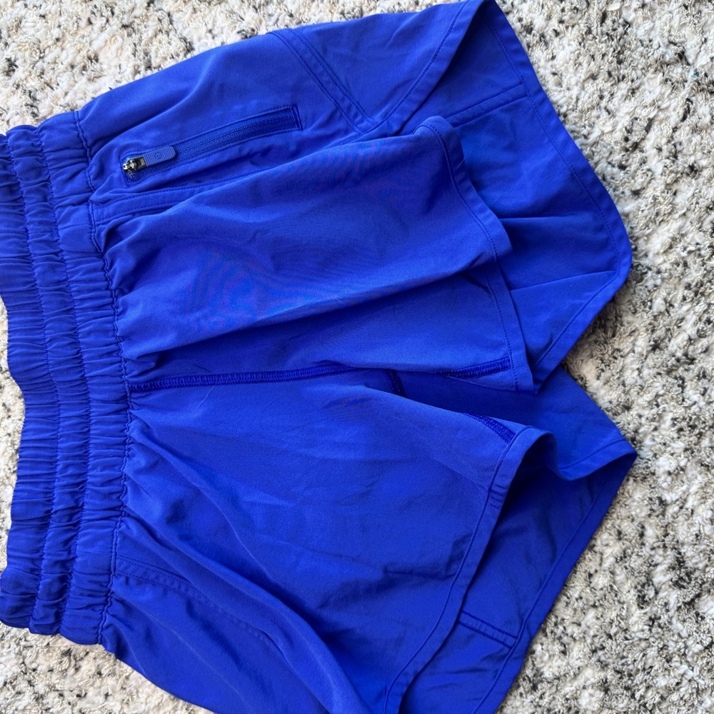 Lululemon Athletica Blue Athletic Shorts